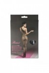 Bodystocking noir 7086 - RIMES - S/M/L - Love Shop Avenue