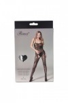 Bodystocking noir 7124 - RIMES - S/M/L - Love Shop Avenue