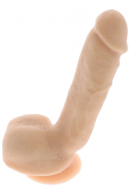 GODE VENTOUSE HAUT DE GAMME TOUCHER PEAU BRANDON - 20 CM