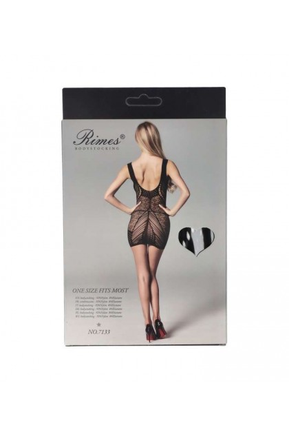 Mini robe noire 7133 - RIMES - S/M/L - Love Shop Avenue
