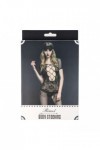 Bodystocking noir 7018 - RIMES - S/M/L - Love Shop Avenue
