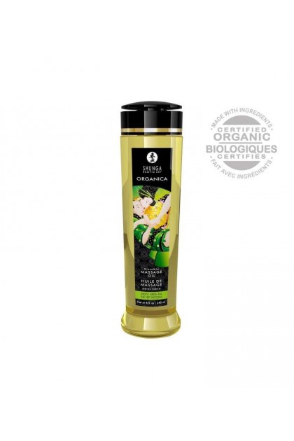 Huile de massage thé vert bio 240 ml - Love Shop Avenue