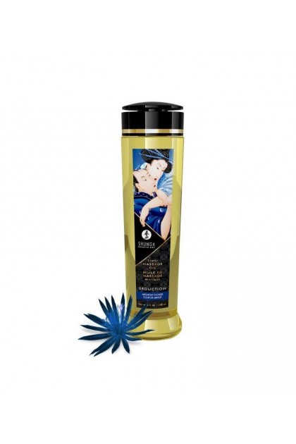 Huile de massage séduction fleur de minuit 240 ml - Love Shop Avenue