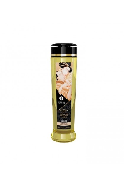 Huile de massage desire vanille 240 ml - Love Shop Avenue