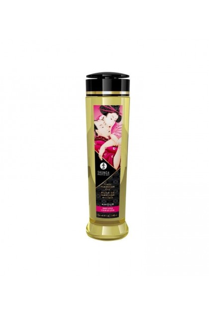 Huile de massage amour coeur de lotus 240 ml - Love Shop Avenue
