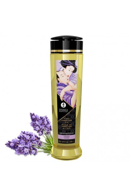 Huile de massage sensation lavande 240 ml - Love Shop Avenue