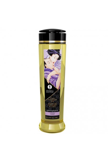 Huile de massage sensation lavande 240 ml - Love Shop Avenue