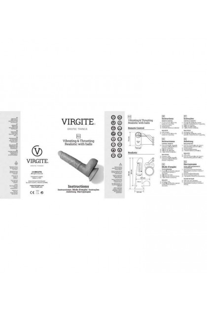 GODE RÉALISTE VIBRANT AVEC EFFET VA ET VIENT À VENTOUSE R13