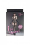 BODYSTOCKING NOIR 7107 - RIMES - S/M/L