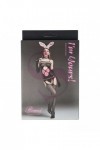 Bodystocking noir 7105 - RIMES - S/M/L - Love Shop Avenue
