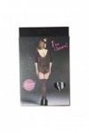 BODYSTOCKING NOIR 7109 - RIMES - S/M/L