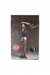 BODYSTOCKING NOIR 7110 - RIMES - S/M/L
