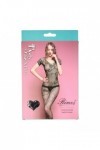 BODYSTOCKING NOIR 7056 - RIMES - S/M/L