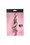 BODYSTOCKING NOIR 7057 - RIMES - S/M/L