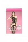 BODYSTOCKING NOIR 7067 - RIMES - S/M/L