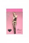 BODYSTOCKING NOIR 7067 - RIMES - S/M/L