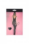 BODYSTOCKING NOIR 7071 - RIMES - S/M/L