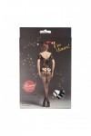 BODYSTOCKING NOIR 7096 - RIMES - S/M/L
