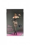 BODYSTOCKING NOIR 7089 - RIMES - S/M/L