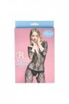 BODYSTOCKING NOIR 7073 - RIMES - S/M/L