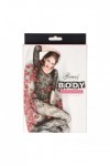 BODYSTOCKING NOIR 7074 - RIMES - S/M/L