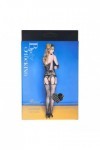 BODYSTOCKING NOIR 7044 - RIMES - S/M/L