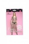 Bodystocking noir 7048 - RIMES - S/M/L - Love Shop Avenue