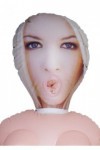 Poupée gonflable avec 3 orifices et vrai visage 3d - MONIKA