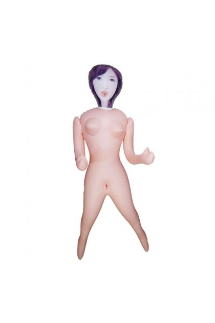 Poupée gonflable japonaise avec 3 orifices et vrai visage 3d - SUZUKI
