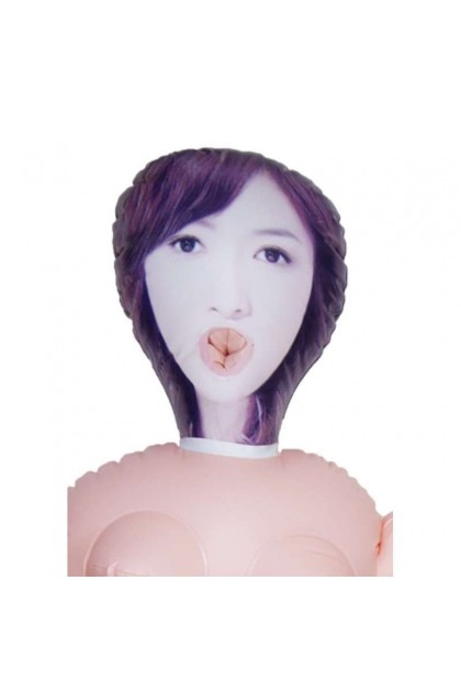 Poupée gonflable japonaise avec 3 orifices et vrai visage 3d - SUZUKI