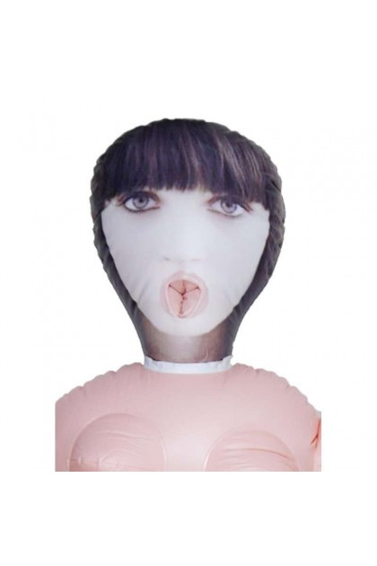 Poupée gonflable polonaise avec 3 trous et vrai visage 3d - KRYSTYNA