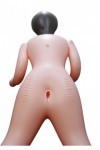 Poupée gonflable européenne avec 3 trous et vrai visage 3d - BRUKSEL