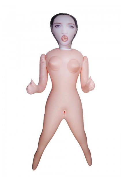 Poupée gonflable italienne avec 3 trous et vrai visage 3d - ROMA