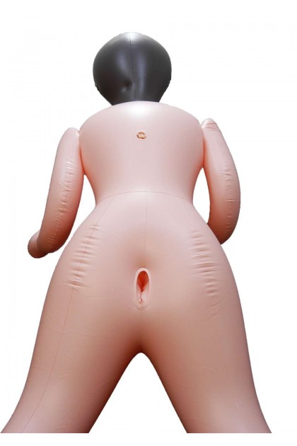Poupée gonflable italienne avec 3 trous et vrai visage 3d - ROMA