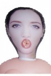 Poupée gonflable italienne avec 3 trous et vrai visage 3d - ROMA
