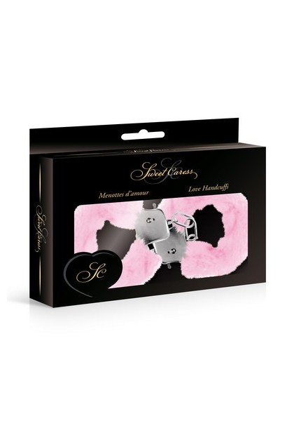 Menottes fourrure rose - Love Shop Avenue