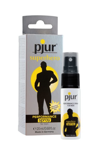 SPRAY RETARDANT HOMME SUPERHERO PJUR 20 ML