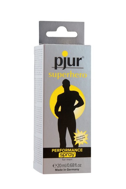 SPRAY RETARDANT HOMME SUPERHERO PJUR 20 ML