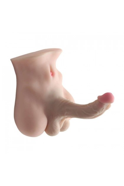 Masturbateur réaliste anus + pénis 17cm - Love Shop Avenue