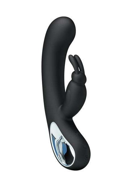 Vibromasseur rabbit pretty love webb noir - Love Shop Avenue