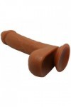 Gode réaliste johnson beautiful latino 19 x 4.8cm - Love Shop Avenue