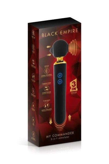 VIBROMASSEUR ET STIMULATEUR MY COMMANDER