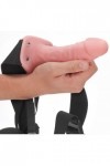 Gode ceinture creux réaliste - 16 CM - Love Shop Avenue
