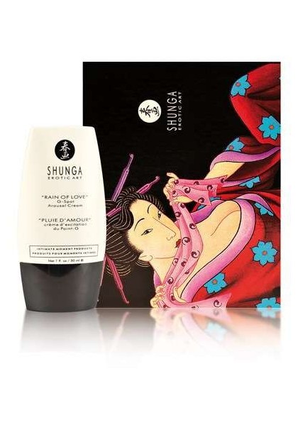 Creme aphrodisiaque shunga pluie d'amour - Love Shop Avenue