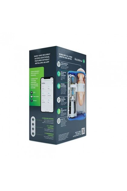 MASTURBATEUR AUTOMATIQUE AUTOBLOW 2+XT AI+ MACHINE-MODÈLE TRANSPARENT
