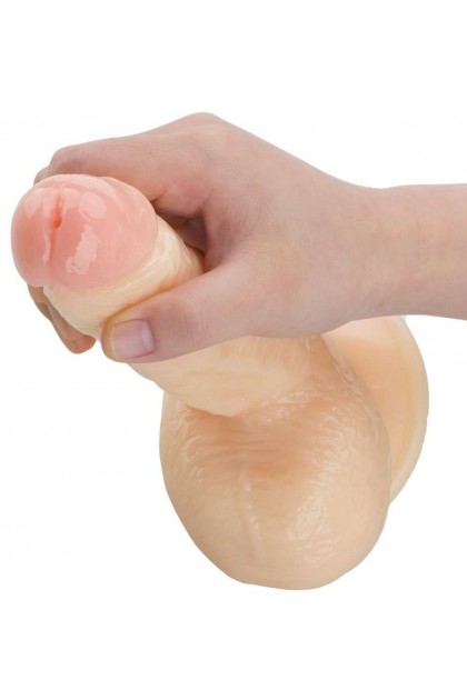 Gode ventouse réaliste ejaculateur - 20 CM - Love Shop Avenue