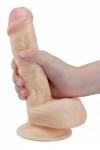 Gode ventouse réaliste ejaculateur - 22 CM - Love Shop Avenue