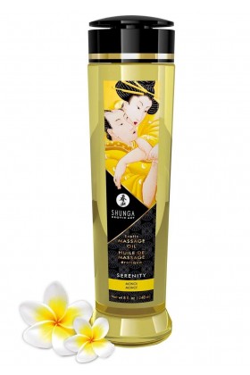 HUILE DE MASSAGE SHUNGA - SERENITY MONOI