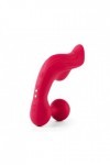 Vibromasseur double clitoris et  anal lamia rouge - Love Shop Avenue