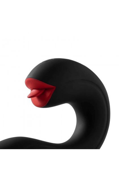 Vibromasseur point g à tête rotative  et lécheur de clitoris joi no